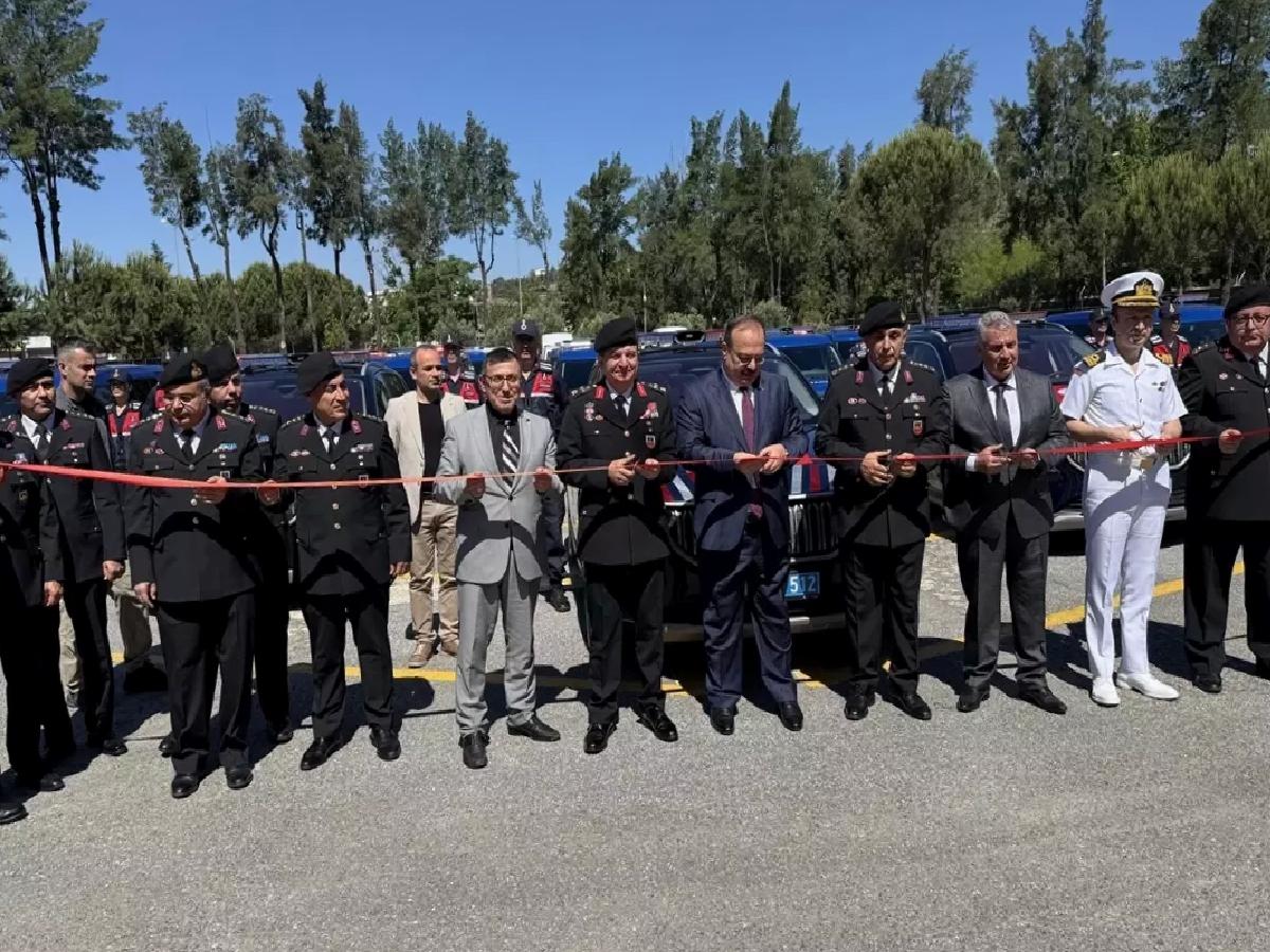 Aydın Jandarmaya 54 Araç Katkısı