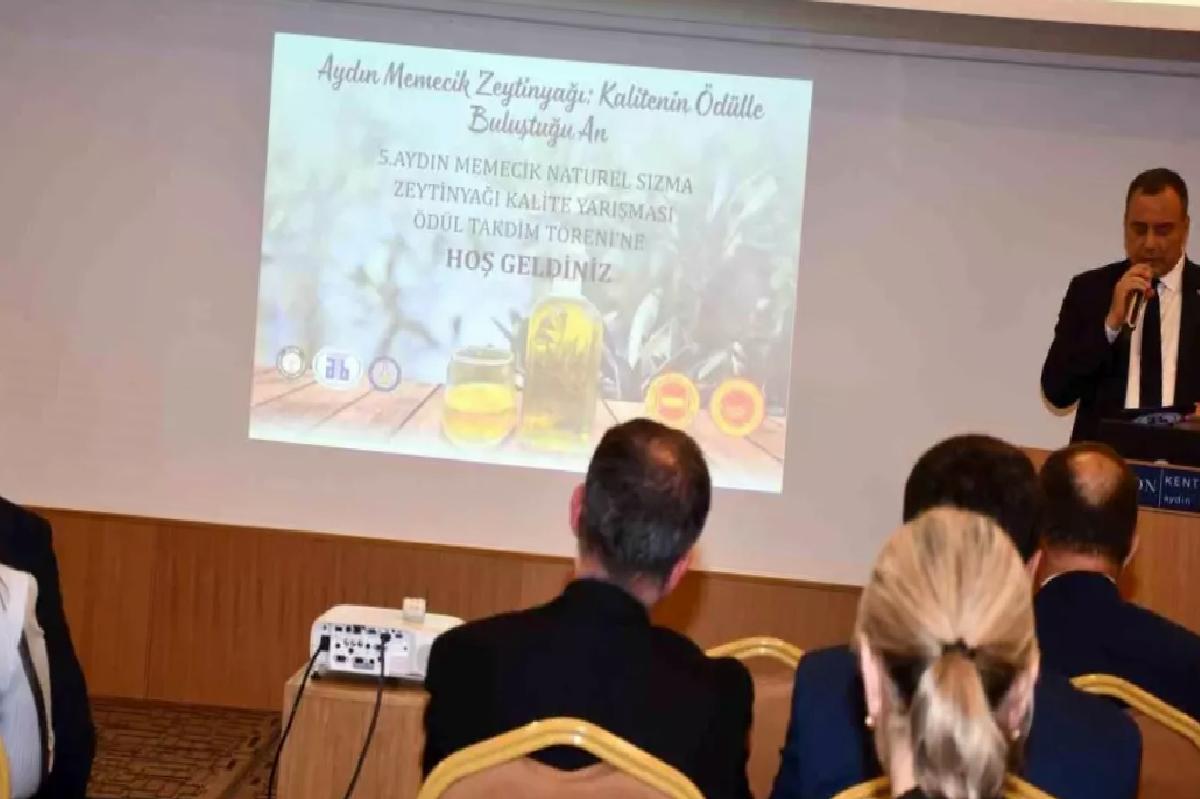 Aydın Memecik Zeytinyağı Kalite Yarışması Sonuçlandı