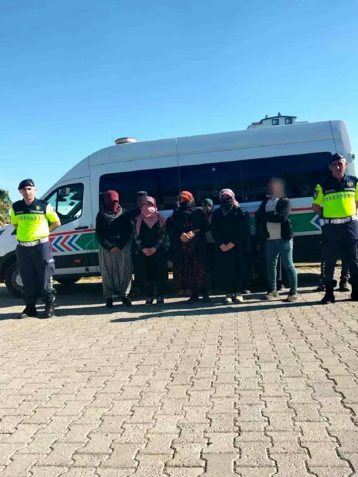 Aydın’da 12 Düzensiz Göçmen Yakalandı
