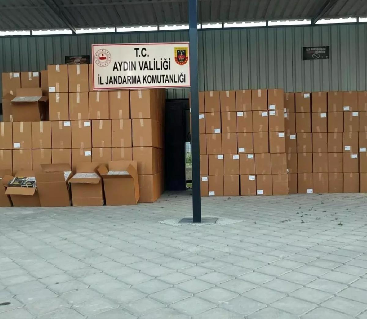 Aydın’da Jandarmadan Makaron Baskını
