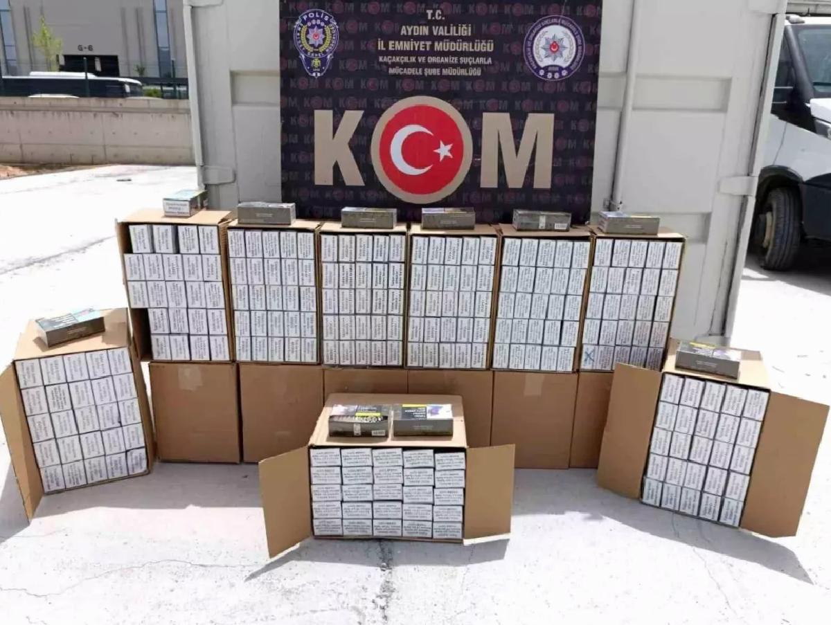 Aydın’da Kaçak Tütün Operasyonu