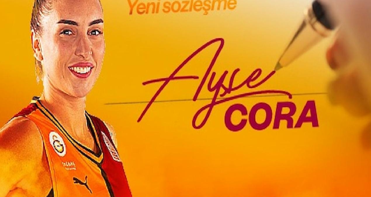 Ayşe Cora, Galatasaray’da kaldı