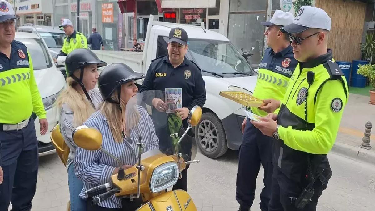 Bafra’da Trafik Haftası Etkinliği