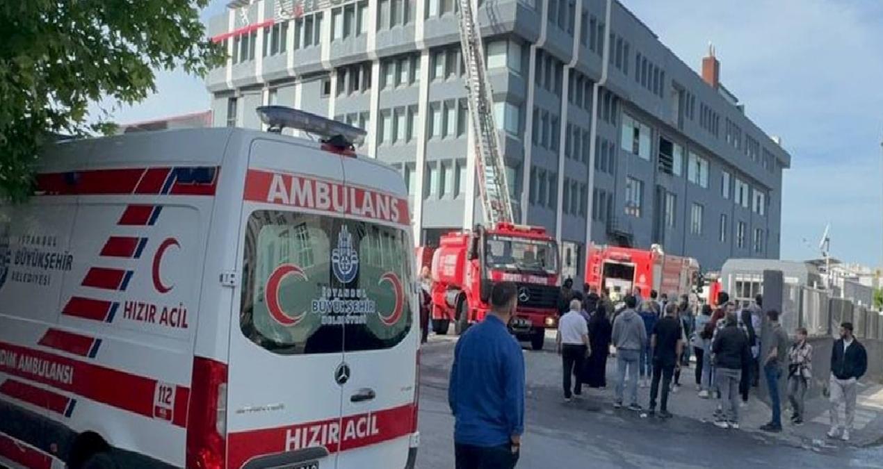 Bağcılar’da tekstil fabrikasında yangın
