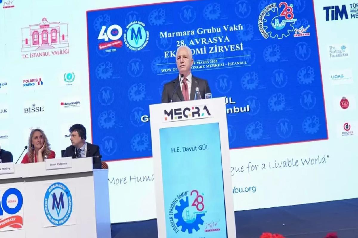 Bakan Fidan’ın Avrasya Ekonomi Zirvesi için gönderdiği mesaj okundu Açıklaması