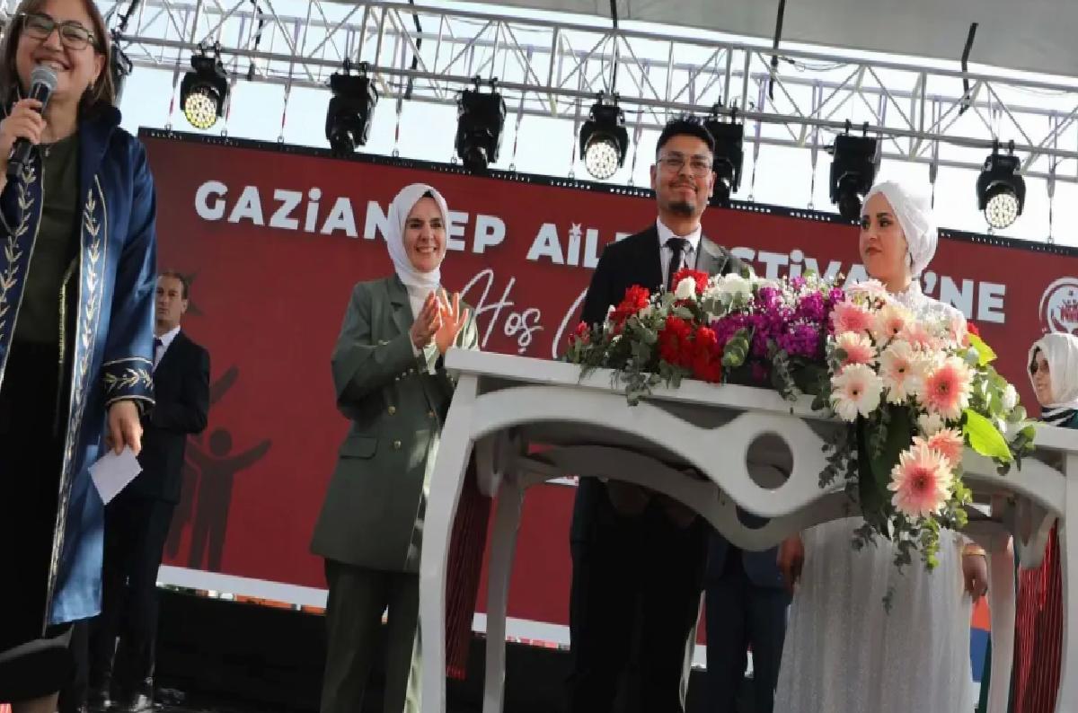 Bakan Göktaş Gaziantep’te Aile Festivali’ne Katıldı