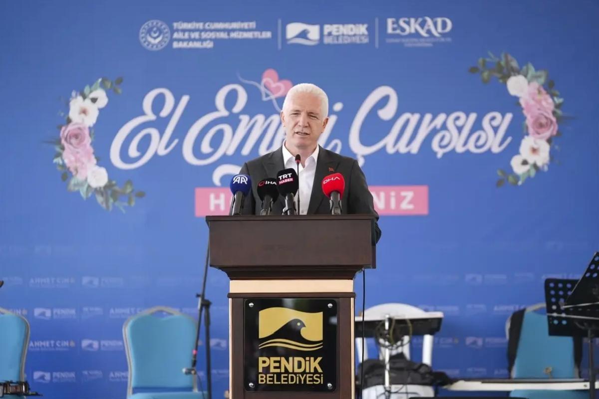 Bakan Göktaş, Pendik’te El Emeği Çarşısı ve “Kalpten Kadraja” fotoğraf sergisi açılışına katıldı Açıklaması