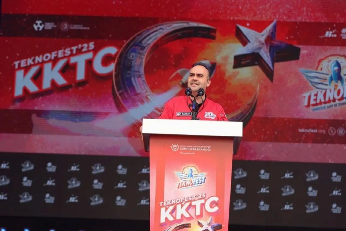 Bakan Kacır, TEKNOFEST KKTC’nin kapanış töreninde konuştu Açıklaması