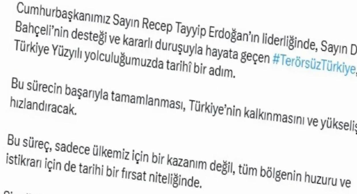 Bakan Kacır: Terörsüz Türkiye, Türkiye’nin kalkınmasını hızlandıracak