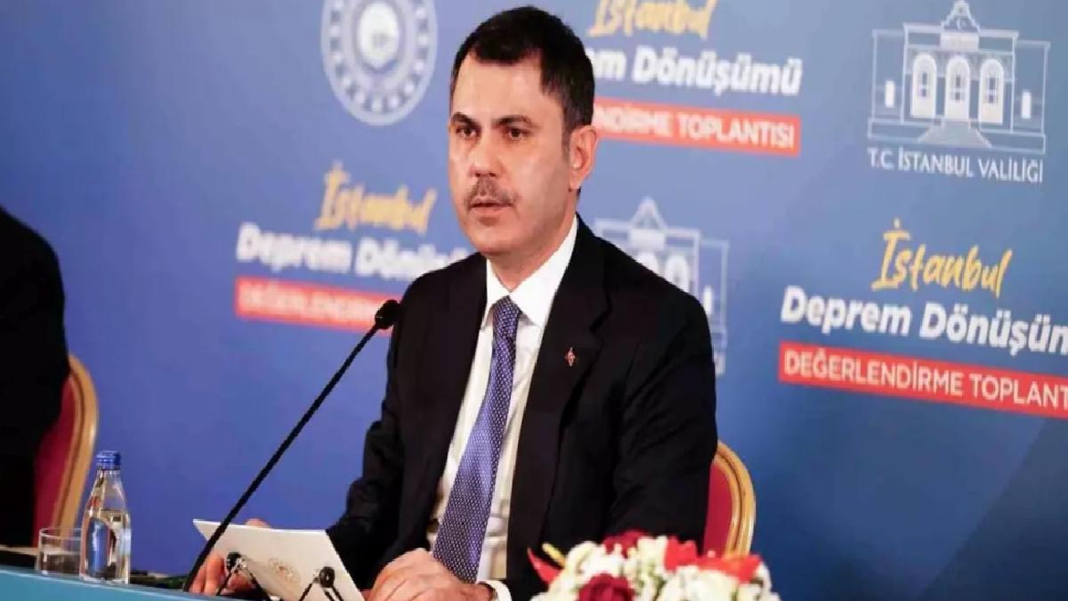 Bakan Kurum: “Devletimiz İstanbul’un dönüşümü için gövdesini taşın altına koymuştur”