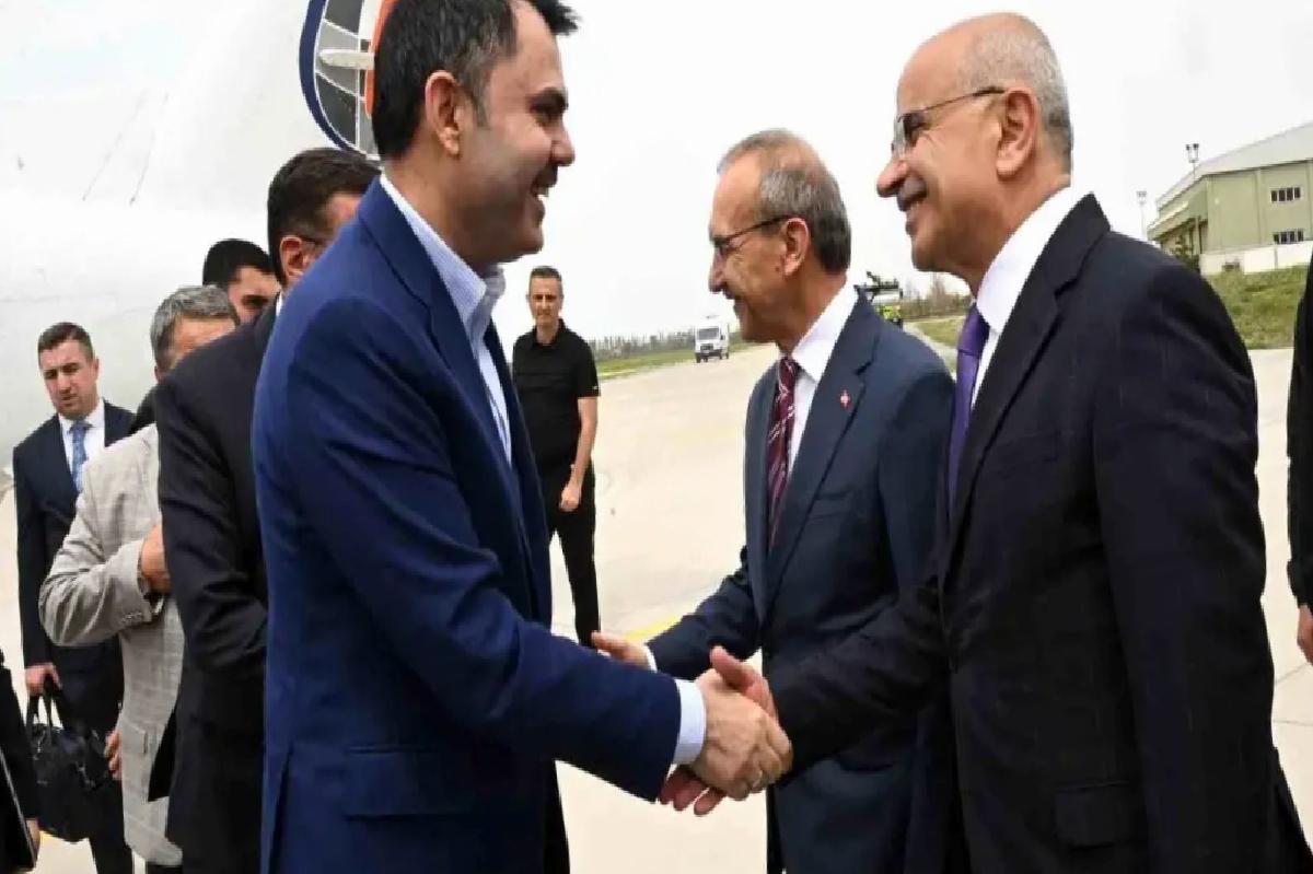 Bakan Kurum Malatya’da İncelemelerde Bulunuyor