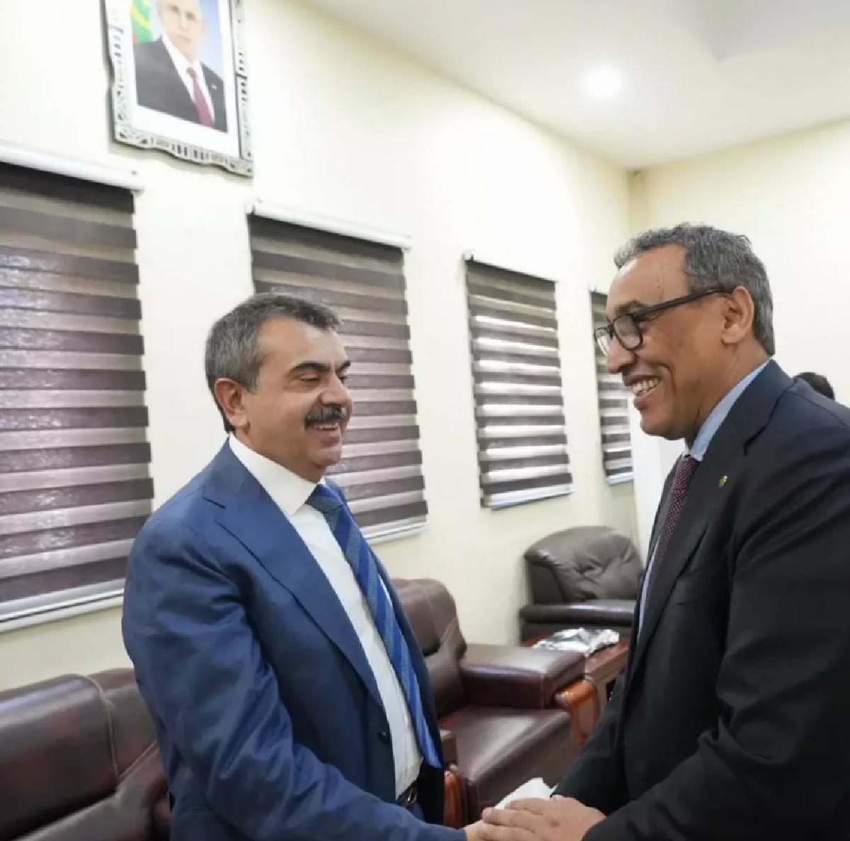 Bakan Tekin Moritanya ile İkili İşbirliklerini Görüştü