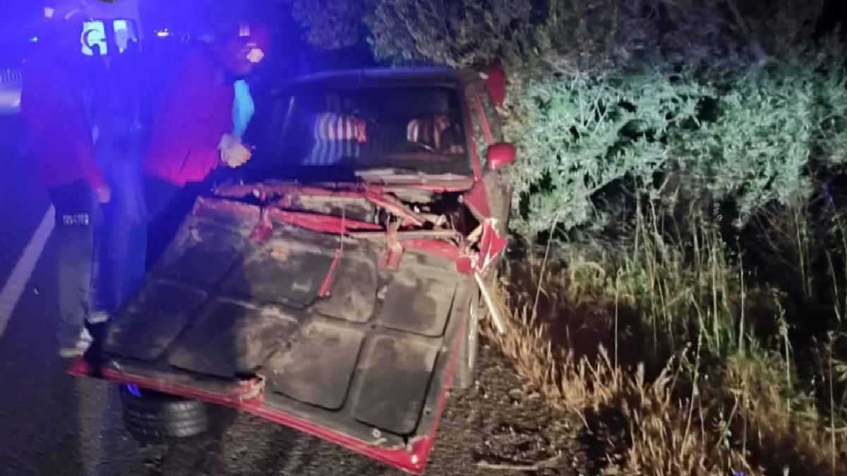 Balıkesir’de trafik kazasında 4 kişi yaralandı