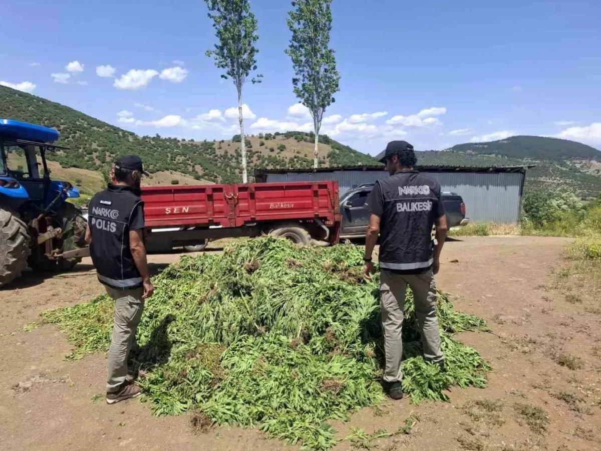 Balıkesir’de Uyuşturucu Operasyonu