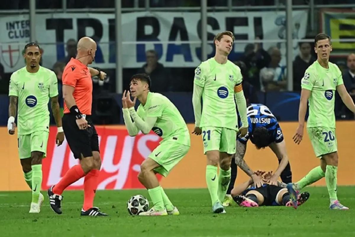 Barcelona’dan Inter maçının hakemine büyük tepki: Soruşturulmalı
