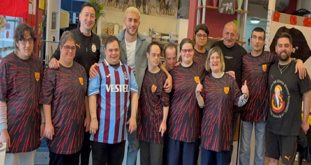 Barış Alper Yılmaz’dan Down Cafe’ye destek