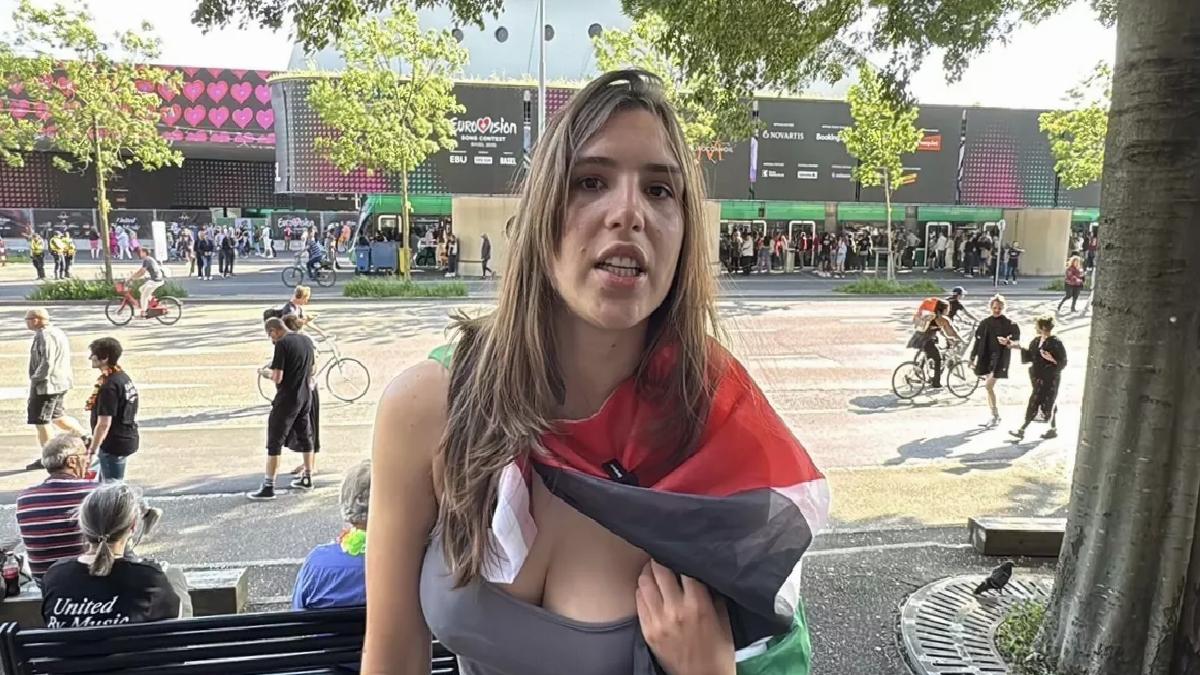 Basel’de Eurovision Protestosu