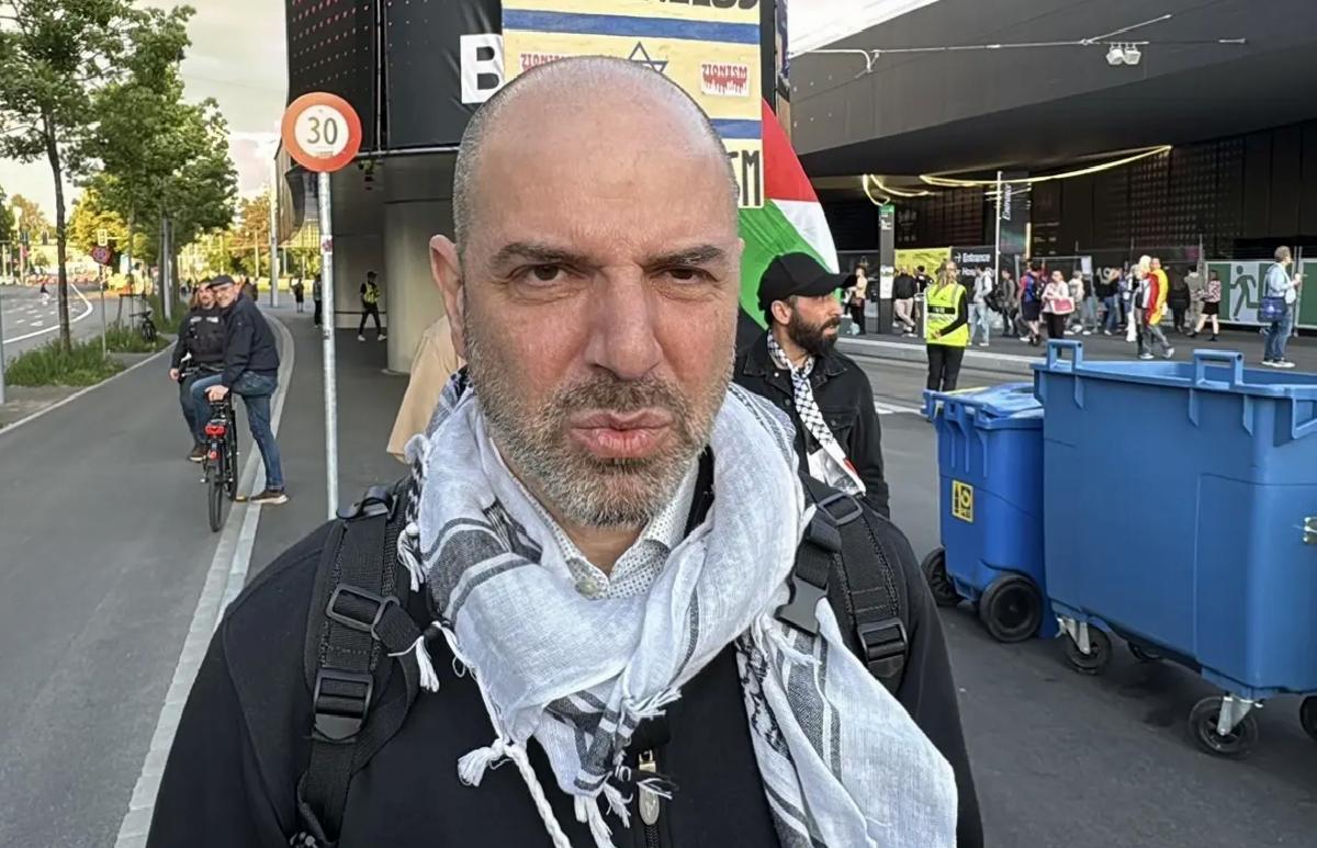 Basel’de İsrail’e Eurovision Protestosu
