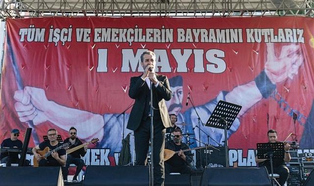 Başkan Abdullah Özyiğit, 1 Mayıs’ta emekçilerle yürüdü