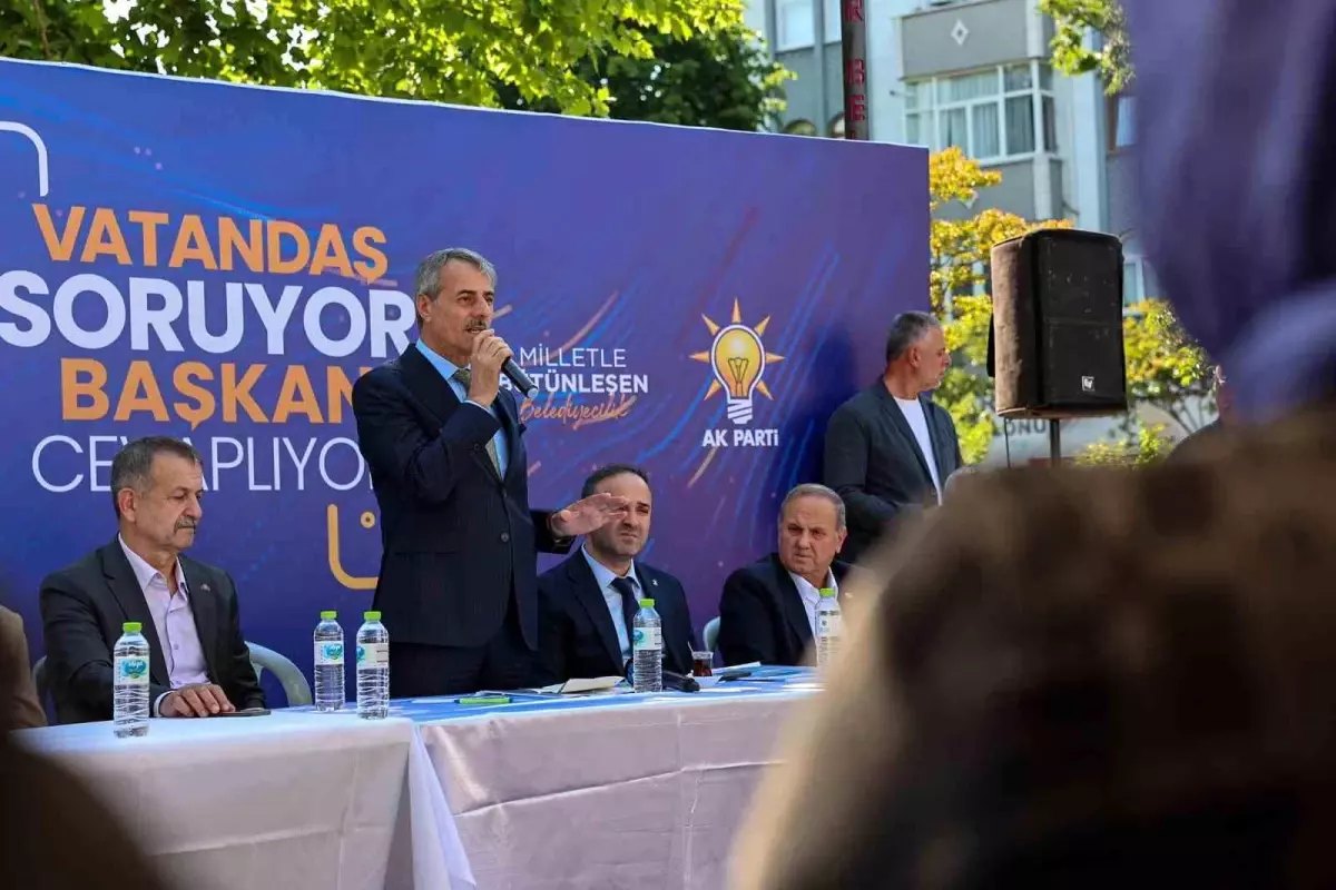 Başkan Alemdar, Erenler’de Vatandaşlarla Buluştu
