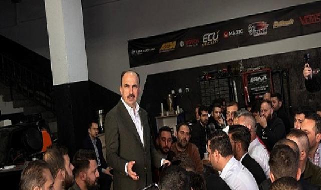 Başkan Altay, Çalışan Gençlik Meclisi ile Otomobil ve Motor Spor Kulübü Üyeleriyle Buluştu