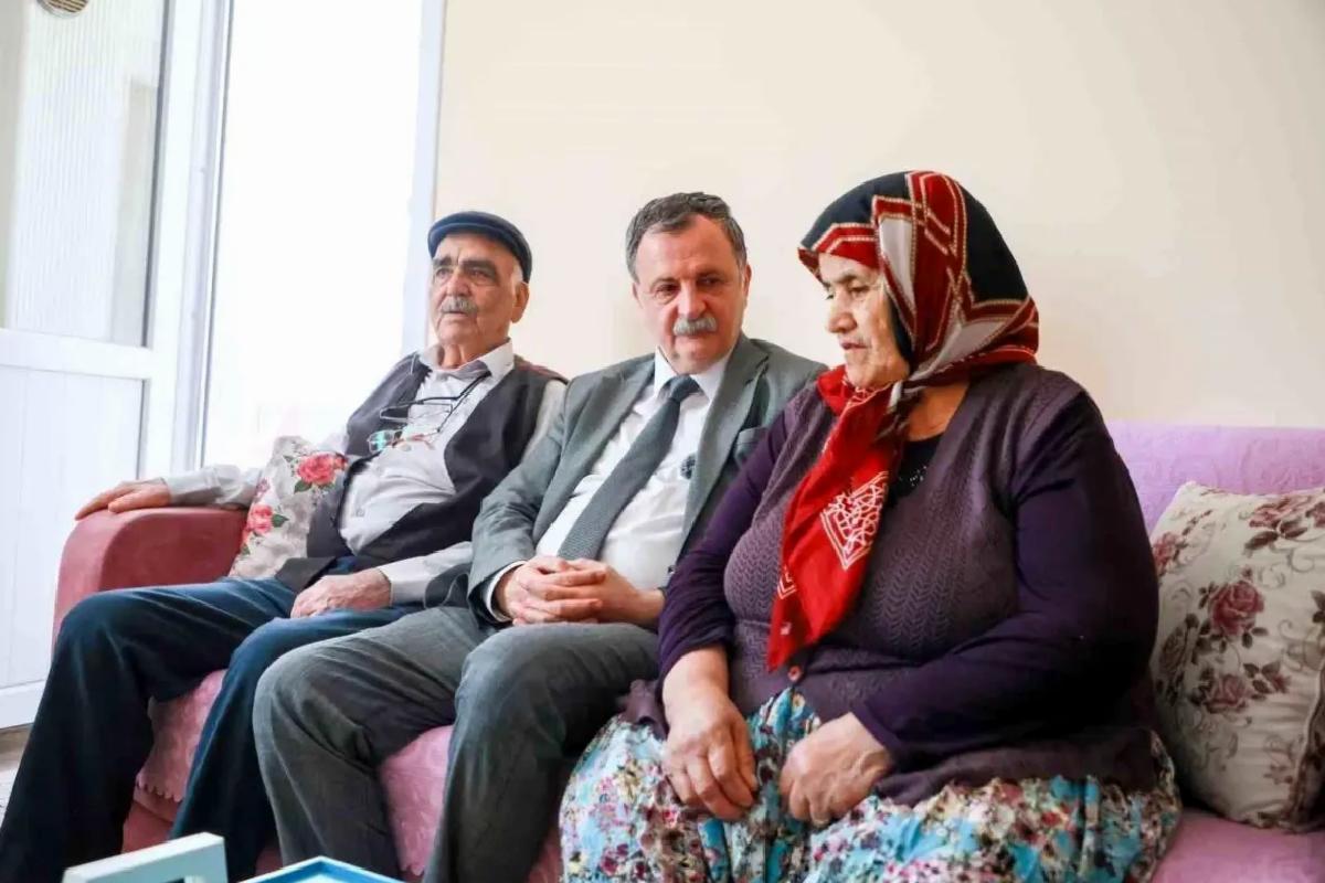 Başkan Balaban şehit anneleriyle bir araya geldi