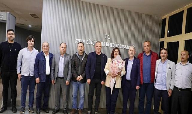 Başkan Çerçioğlu’na Nazilli Afyonlular Derneği’nden ziyaret