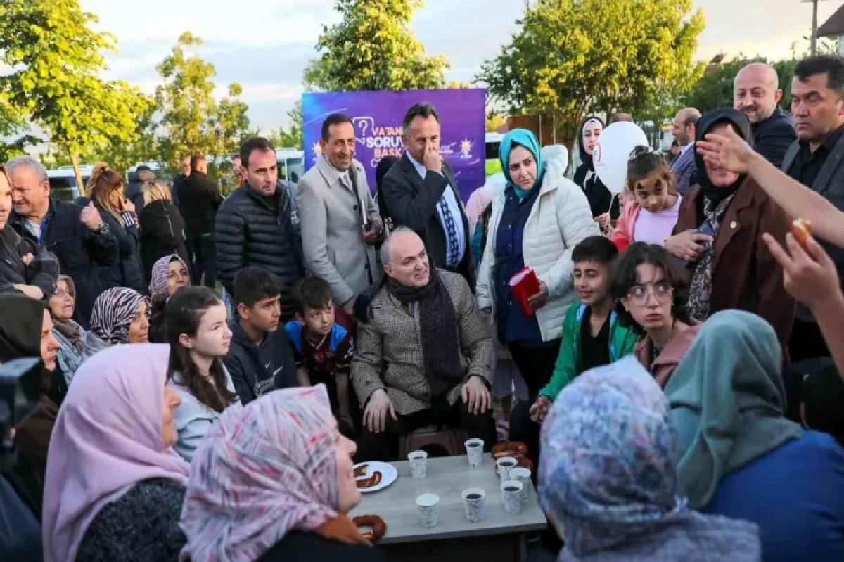 Başkan Özlü, Mahalle Sakinleriyle Buluştu