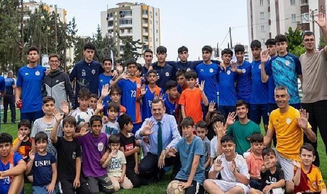Başkan Özyiğit, çocukların hala saha talebini geri çevirmedi