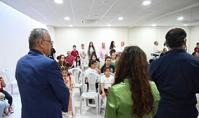 Başkan Topaloğlu, kursiyerler ve velileriyle bir araya geldi