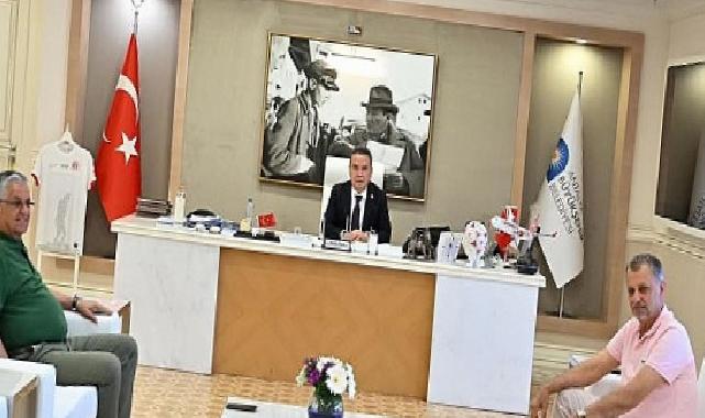 Başkan Topaloğlu’ndan ABB Başkanı Böcek’e ziyaret