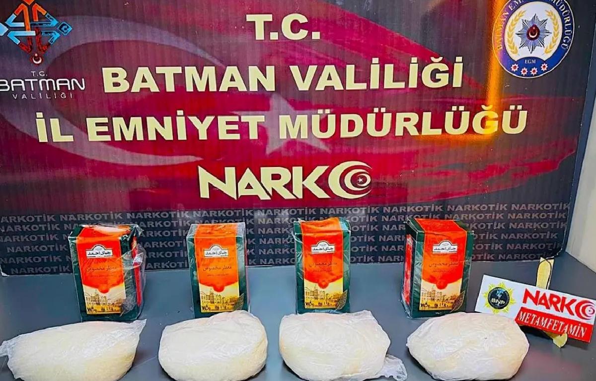 Batman’da Otobüste Uyuşturucu Ele Geçirildi
