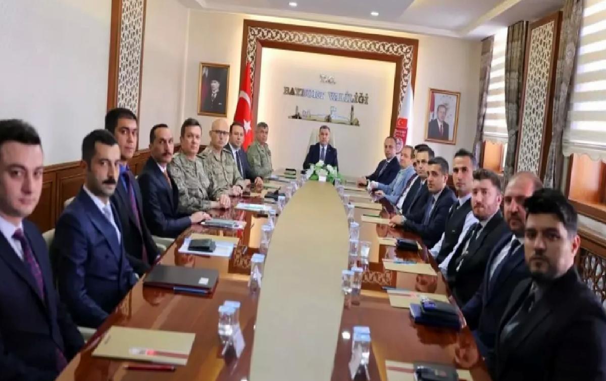 Bayburt’ta Güvenlik Toplantısı