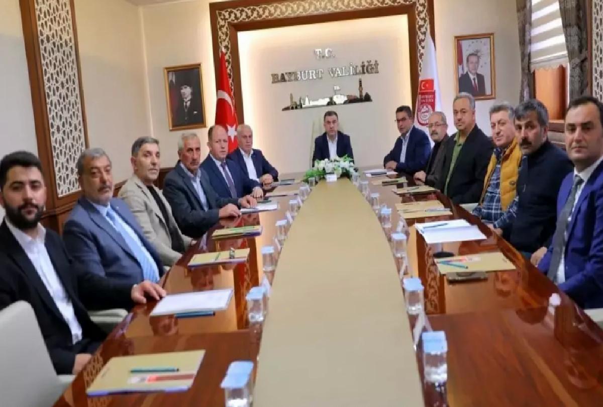 Bayburt’ta OSB Toplantısı Yapıldı