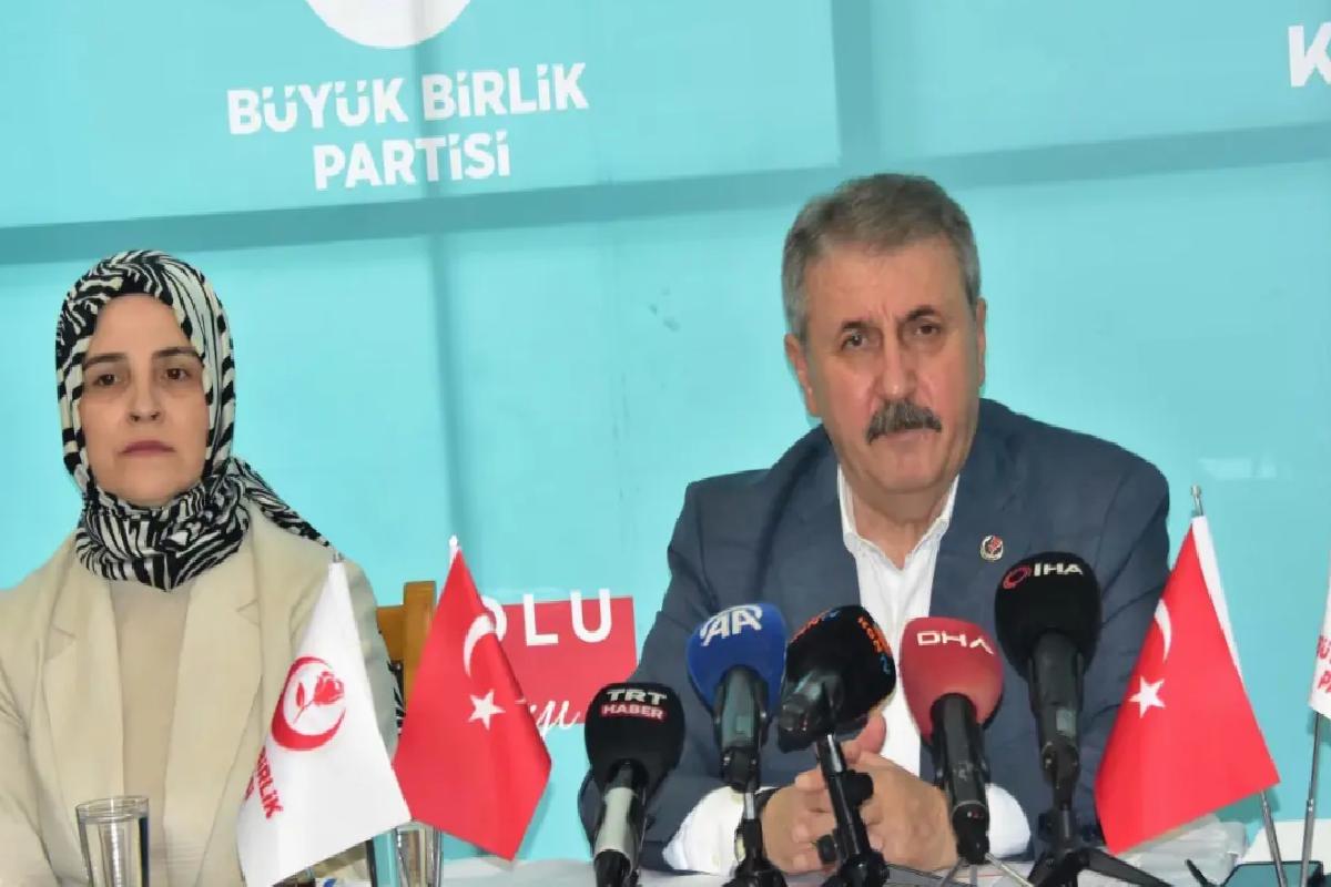 BBP Genel Başkanı Destici: ‘İdam cezası geri getirilmelidir’