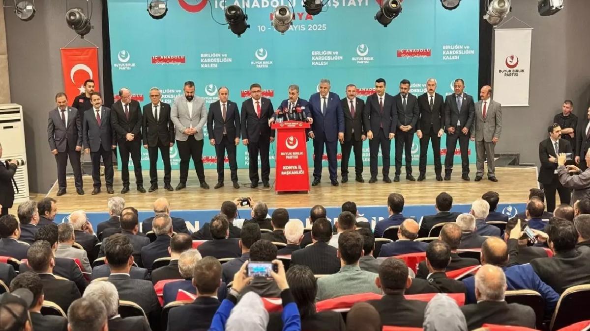 BBP Genel Başkanı Destici, Konya’da konuştu Açıklaması