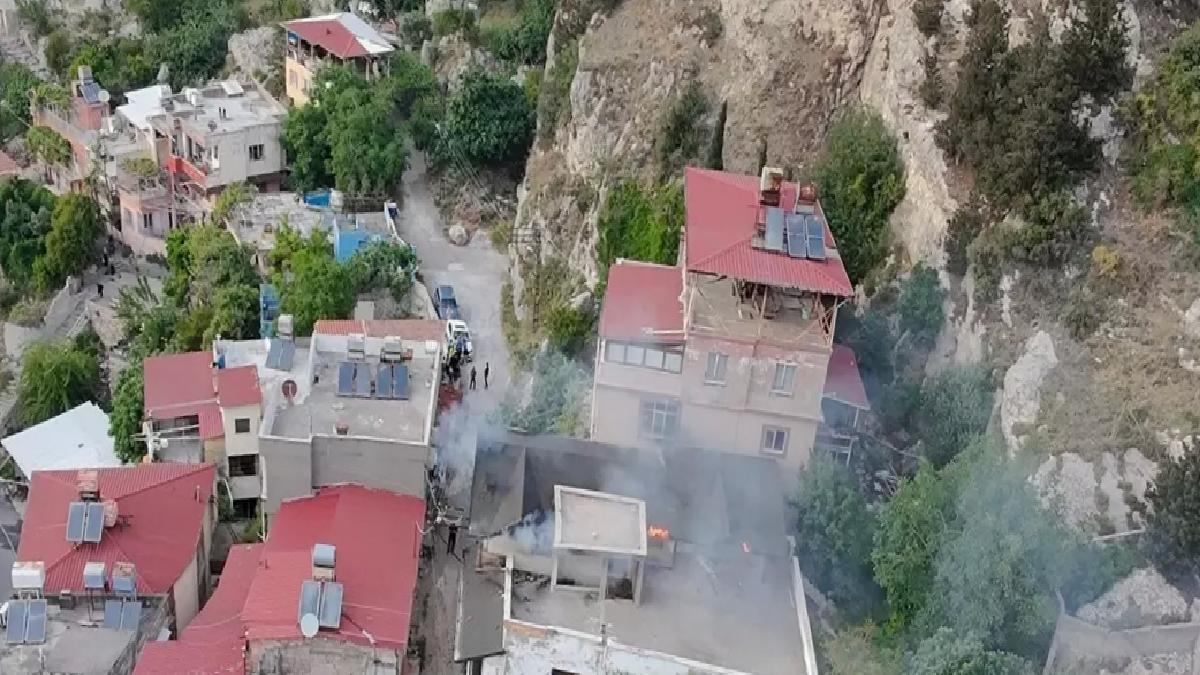 Belen’de Apartman Yangını: 2 Yaralı
