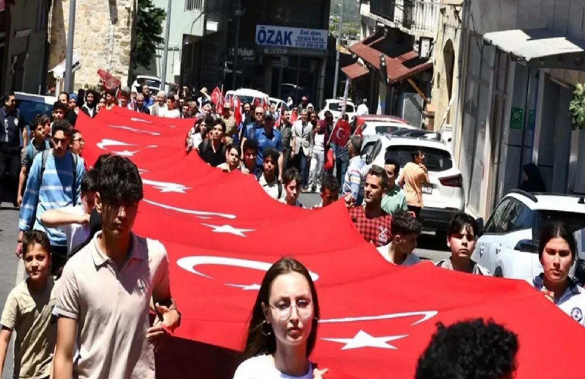 Belen’de “Gençlik Yürüyüşü” düzenlendi