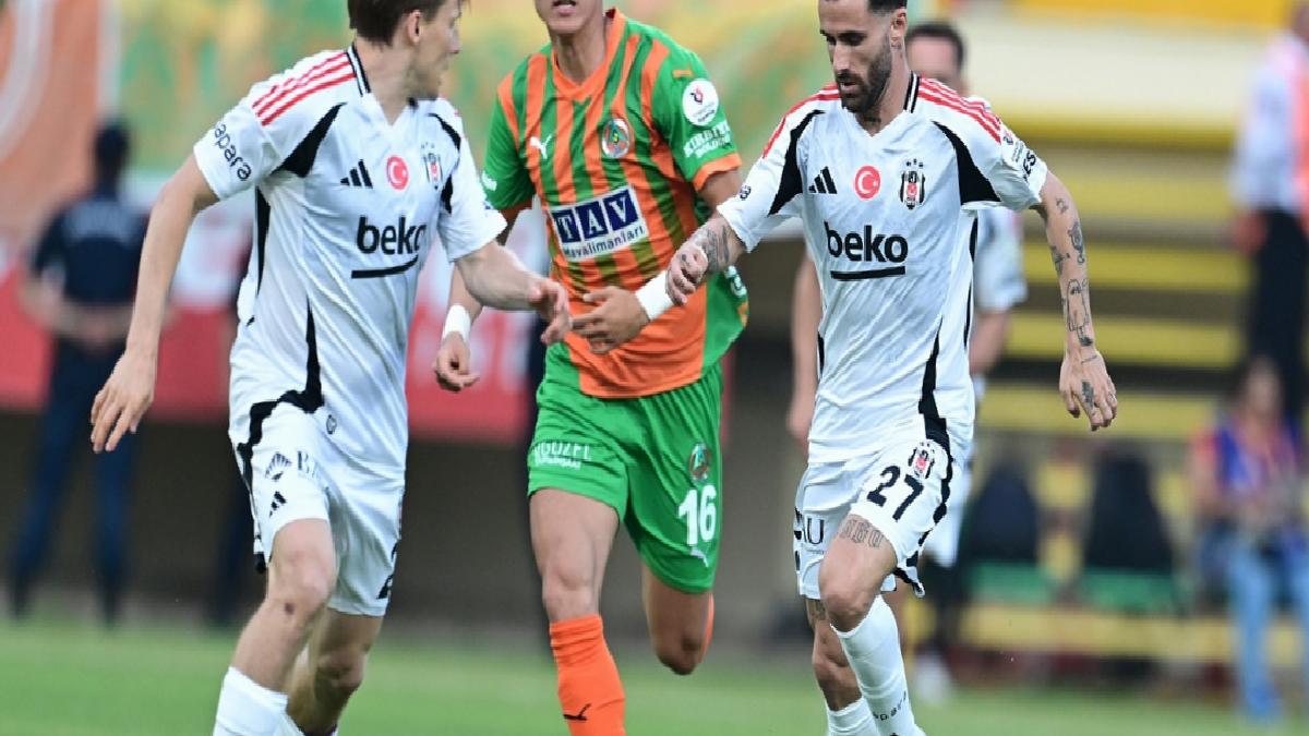 Beşiktaş deplasmanda Alanyaspor ile berabere kaldı