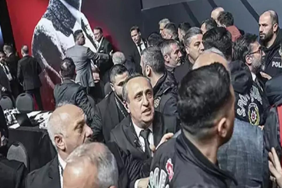 Beşiktaş Divan Kurulu’nda birbirine giren Hasan Arat ve Tevfik Yamantürk için ihraç kararı