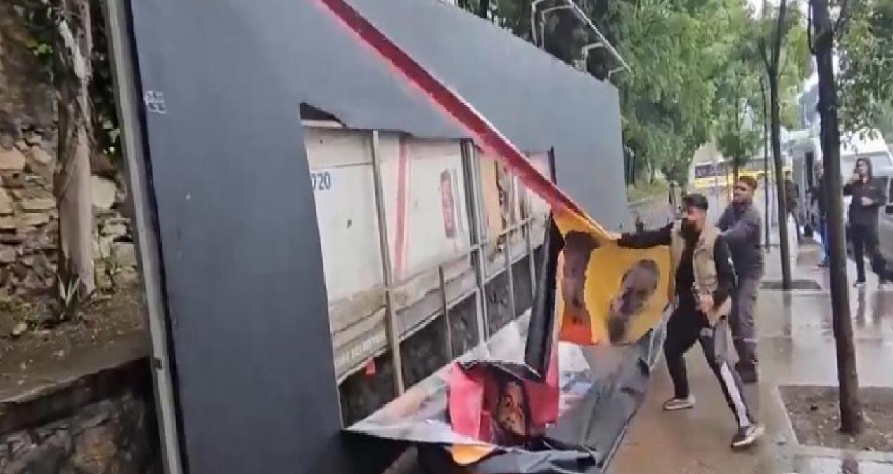 Beşiktaşlıları kızdıran Galatasaray reklamı