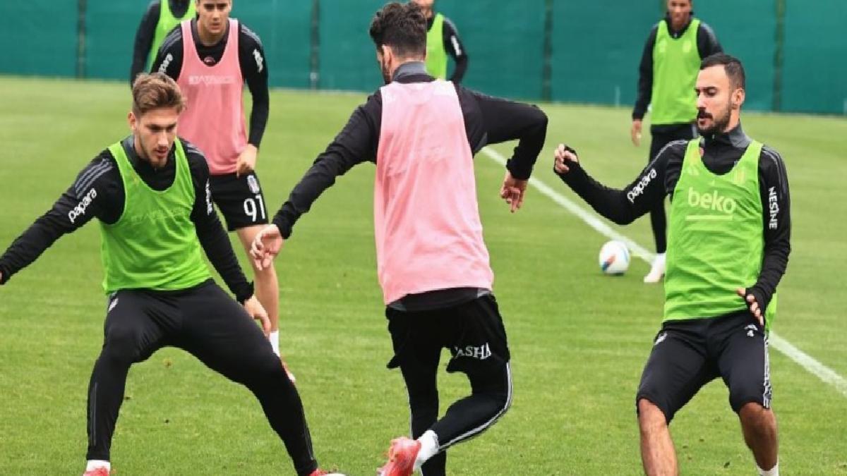 Beşiktaş’ta Fenerbahçe maçı hazırlıkları sürdü
