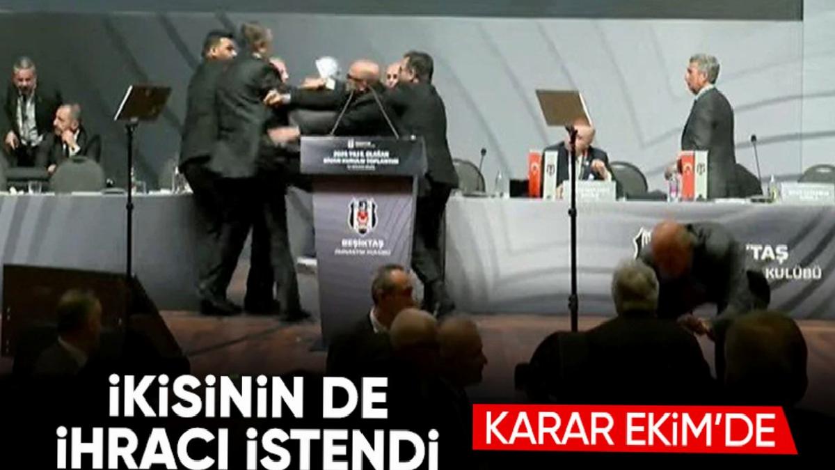 Beşiktaş’ta Hasan Arat ve Tevfik Yamantürk için ihraç süreci başlatıldı