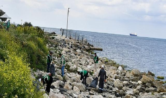 Beylikdüzü’nde Çevre Seferberliği: Gürpınar Sahili’nde 100 Kilo Atık Toplandı
