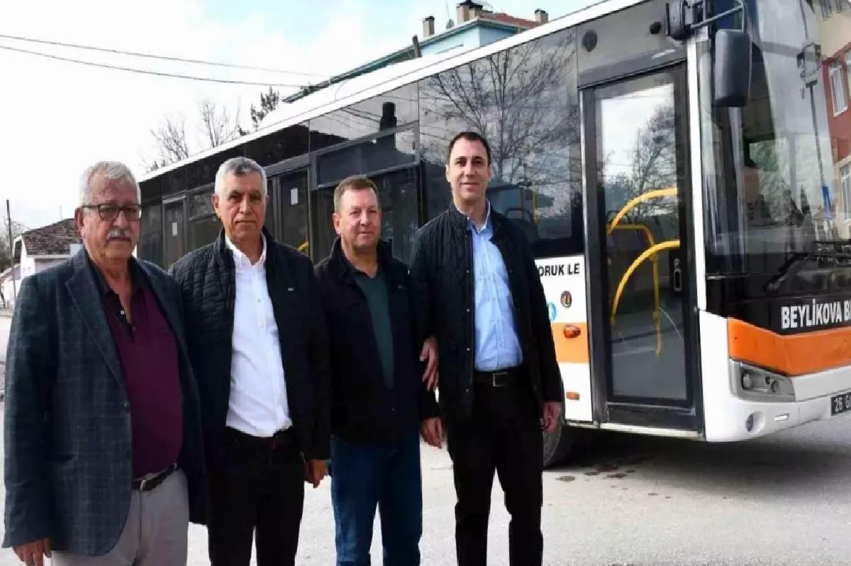 Beylikova’da Kırsal Mahallelere Ücretsiz Cuma Pazarı Servisi Başlatıldı