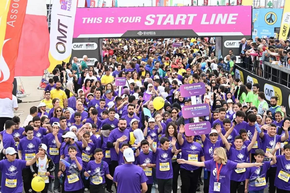 Beyrut’ta Uluslararası Maraton Coşkusu