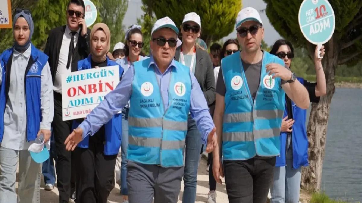 Bilecik’te Sağlıklı Yaşam Yürüyüşü