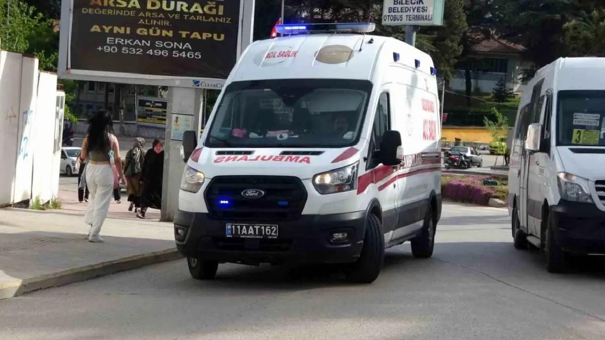 Bilecik’te Trafik Kazası: Yaya Yaralandı