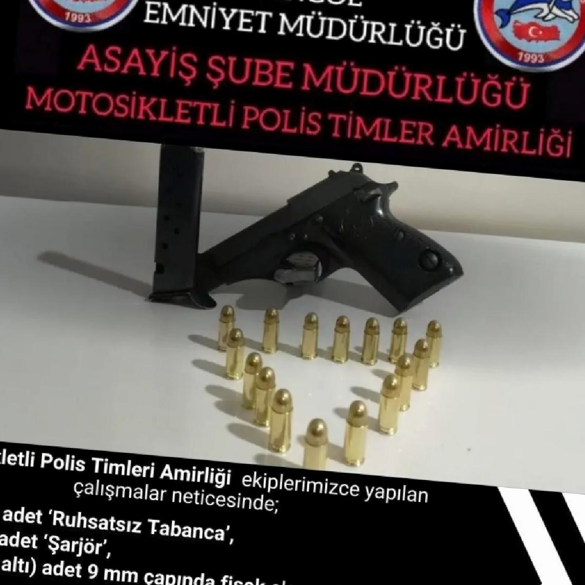 Bingöl’de Ruhsatsız Silah Ele Geçirildi