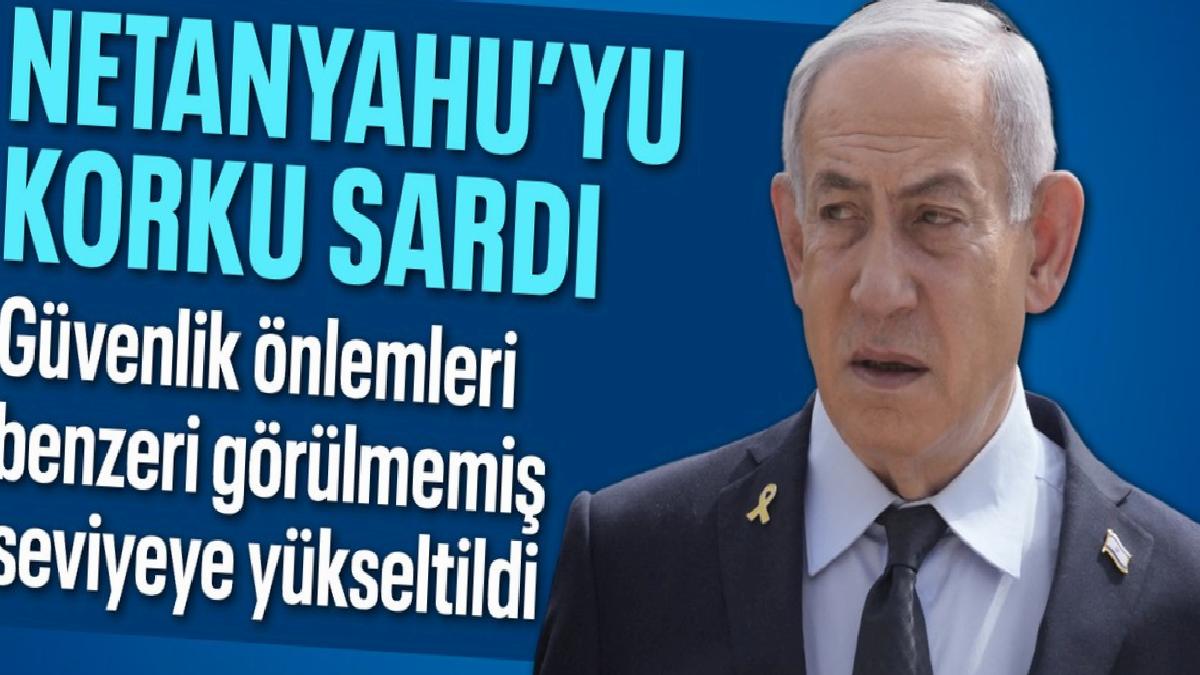 Binyamin Netanyahu’nun güvenlik önlemleri benzeri görülmemiş seviyeye çıkarıldı